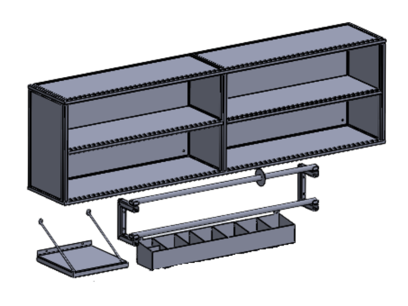Étagère de rangement